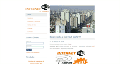 Desktop Screenshot of internetwifi.com.ar
