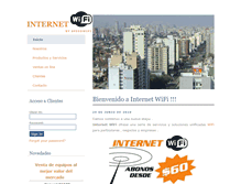 Tablet Screenshot of internetwifi.com.ar